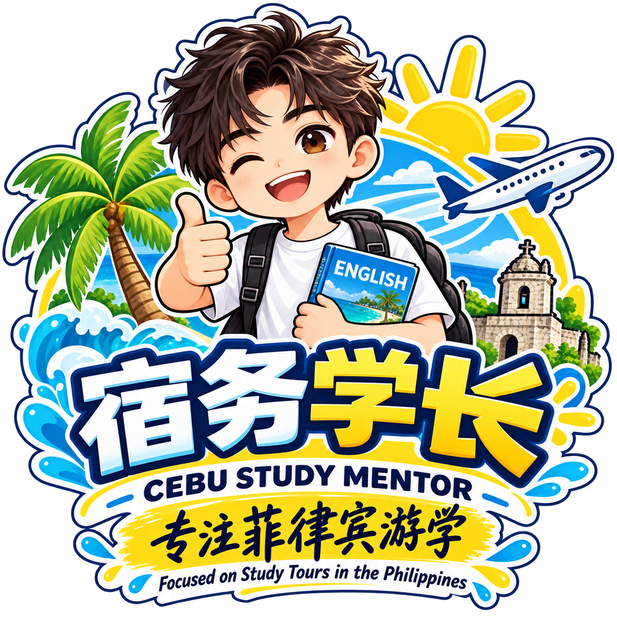 宿务学长品牌 Logo